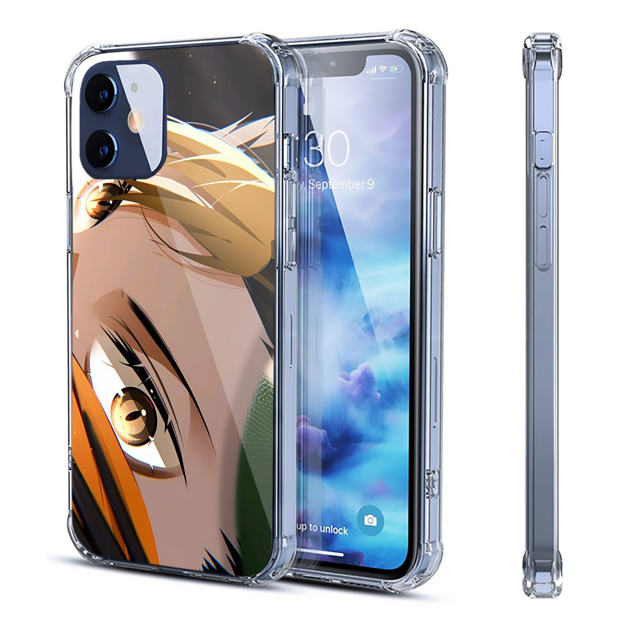 （画像用） ハイキュー!! Haikyu!! 【iPhone 12シリーズ対応】透明スマホケース（クリアソフトケース）